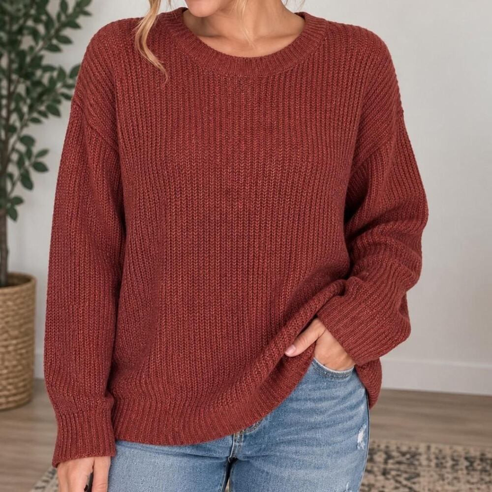 Lulus burgundy sweater